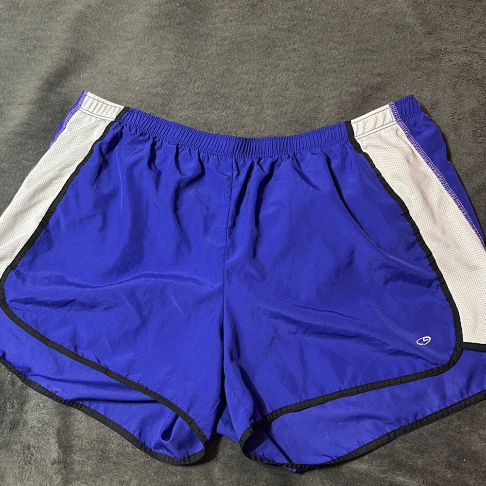 C9 by Champion Purple and White Athletic Shorts